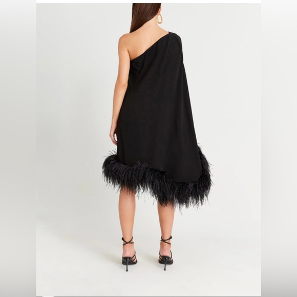 NWT CULT GAIA BLACK MYRTLE DRESS SIZE XL - Picture 9 of 10